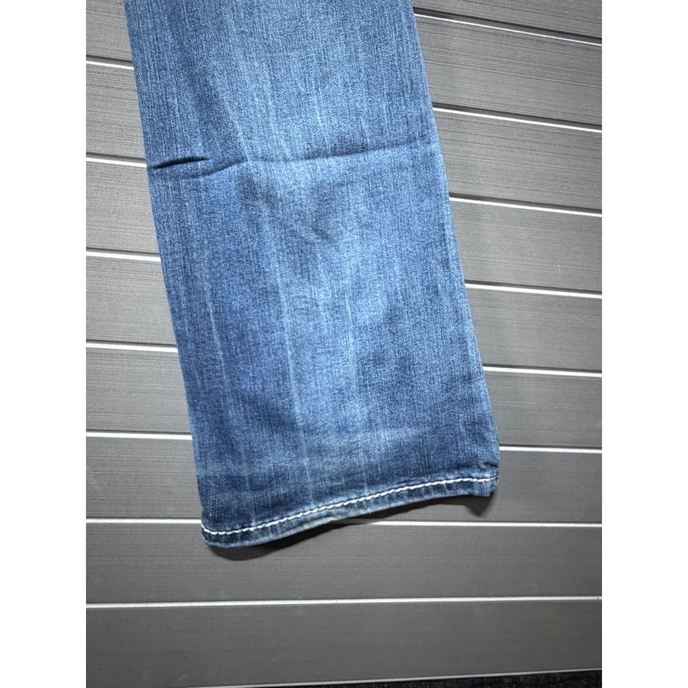 Rock Revival Karisse MB200 Mid Rise Bootcut Jeans Blue Embellished Size 29 - Picture 10 of 11